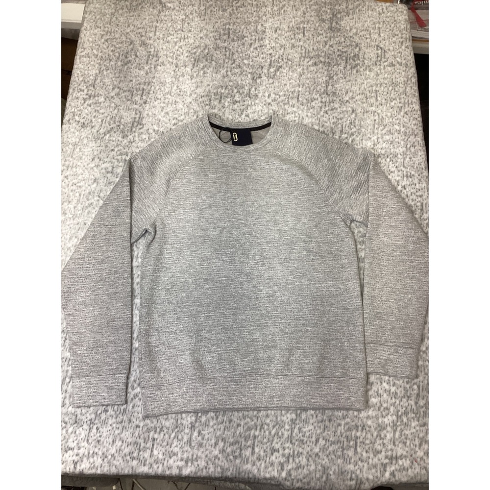 VRST Mens Recharge Crew Sweatshirt Light Grey Heather XXL NWT UV Protection